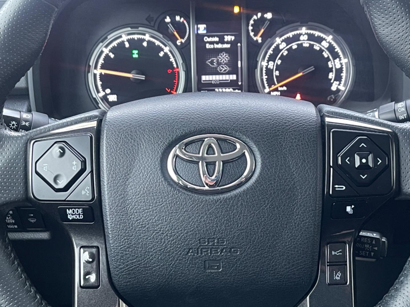 2023 Black /black Toyota 4Runner TRD Off Road (JTEPU5JR7P6) with an 4.0 6 Cylinder engine, 5 speed automatic transmission, located at 1960 Industrial Drive, Wasilla, 99654, (907) 274-2277, 61.573475, -149.400146 - Photo#12